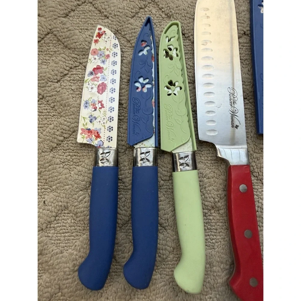 Pioneer Woman Knife Set Of 7